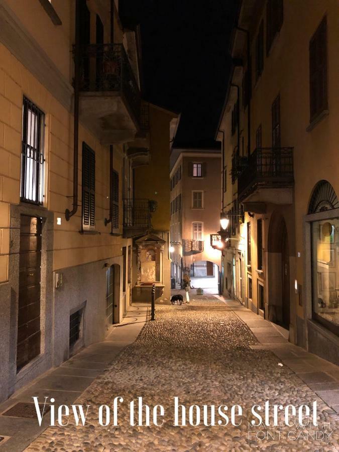 Апартаменты La Via Degli Artisti Арона Экстерьер фото